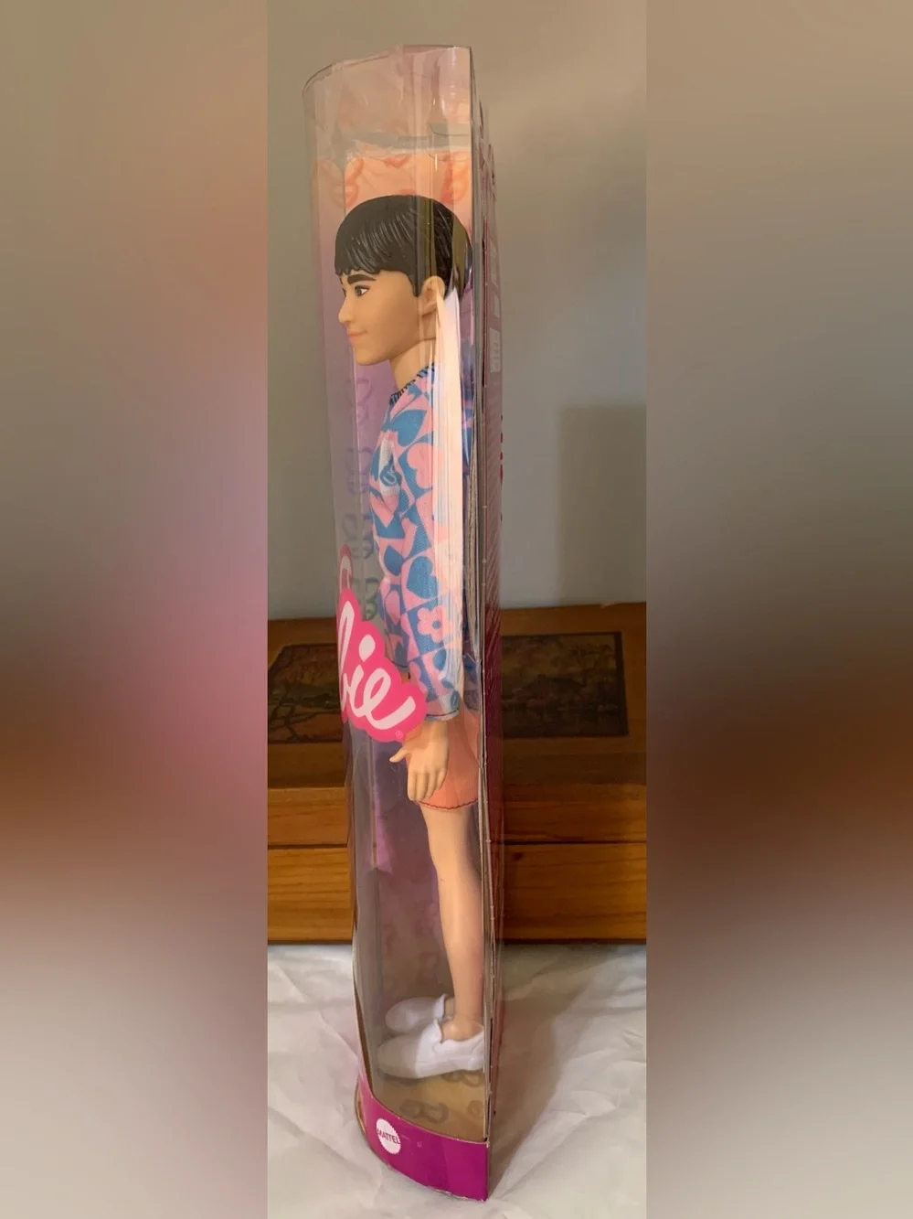 Barbie Ken 209 Fashionista KPop Flowers and Hearts Sweater NIB NRFB Collectible